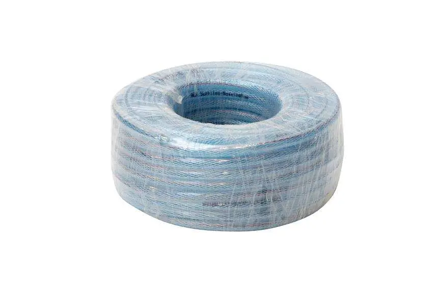 Tube de condensation souple renforcé transparent 6/10 mm (30 m)