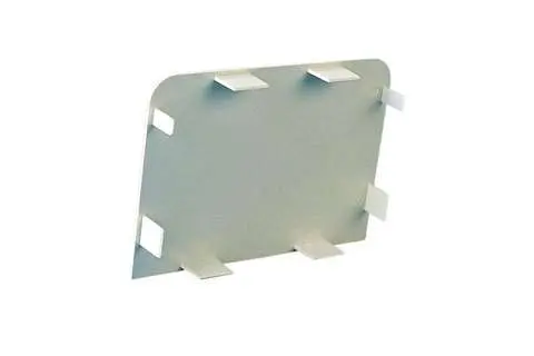 Blanc embout goulotte D105 - RAL 9003 