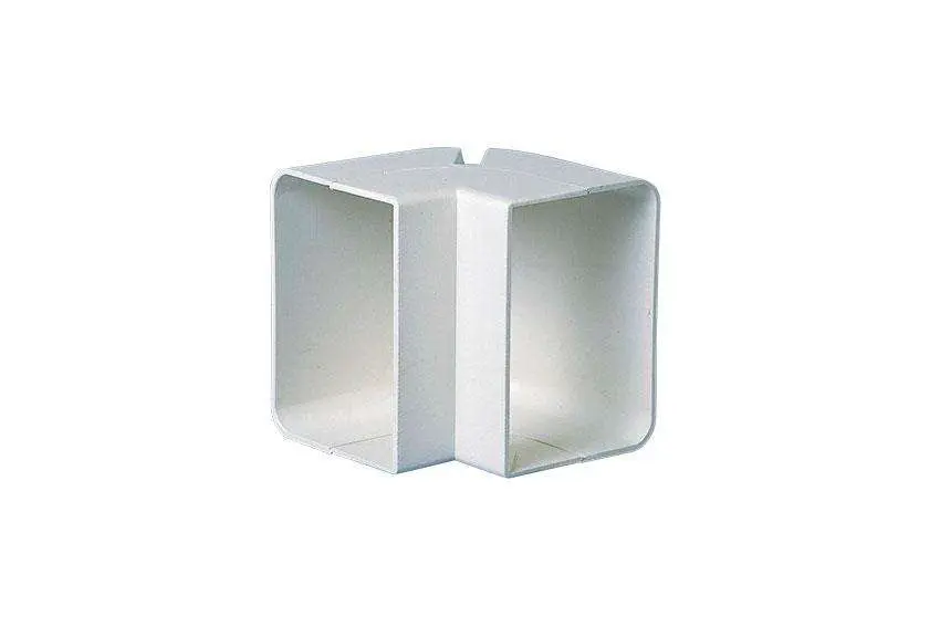 Blanc coude extérieur 90° - 105 mm