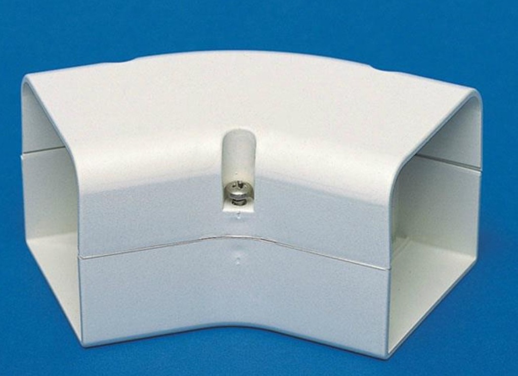 COUDE PLAT 45° - 70 MM 