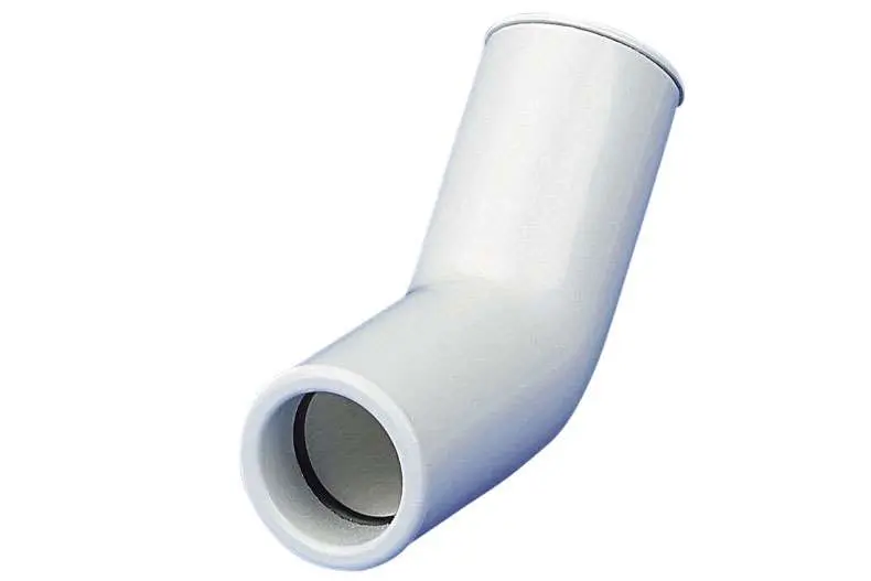 Connexion 45° rigid drainpipe Ø20 mm