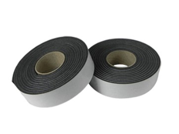 Zwart geïsoleerde plakband 50x3mm (Rol 10m)