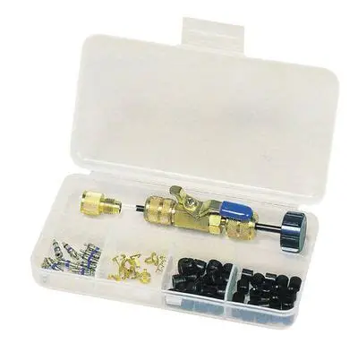 Schrader-ontkoppeling onder druk (1/4" en 5/16") + afdichtingen