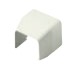 WITTE REDUCTIE VOOR KANAAL 110X75MM NAAR 80X60MM RAL9010