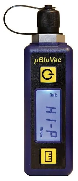 Elektronische vacuümmeter Micro BluVac