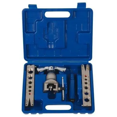 Dudgeonniertang met koppeling 1/4" tot 3/4" met kunststof koffer.