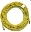 Refco CL-600Y 1/4 SAE laadslang 15 meter (geel)