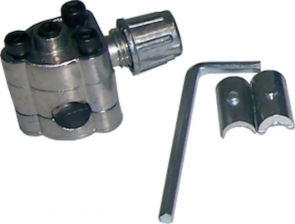 Perforatiekraan voor slang 1/4”, 5/16”, 3/8” (uitgang 1/4” SAE)    