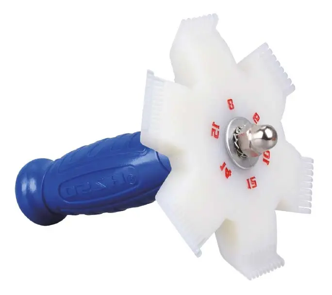 Peigne redresseur d’ailettes en plastique