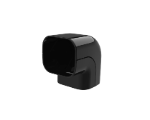 Noir coude int/ext 90° pour goulotte T72