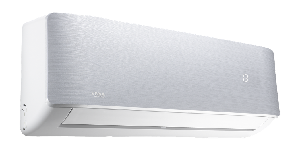 ACP-09CH25AERI/I+ ZILVER R+ Design muur binnenunit -2,6/+2,9kW