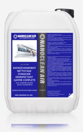 Nettoyant et désinfectant pour unité intérieure - bidon 5 L