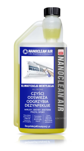 Concentré nettoyant et désinfectant pour unité intérieure 1 L