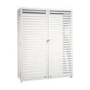 Cache climatisation composite taille XL blanc