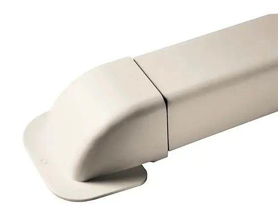 Blanc amorce de mur 140 mm 