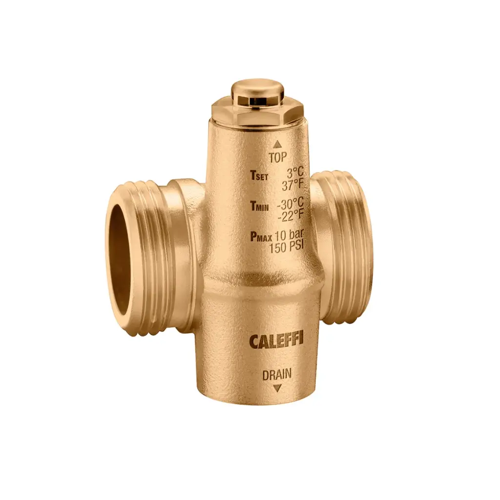 Soupape antigel compacte