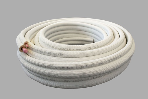 [7500765] Tube cuivre pré-isolé 1/4-5/8 (20m)