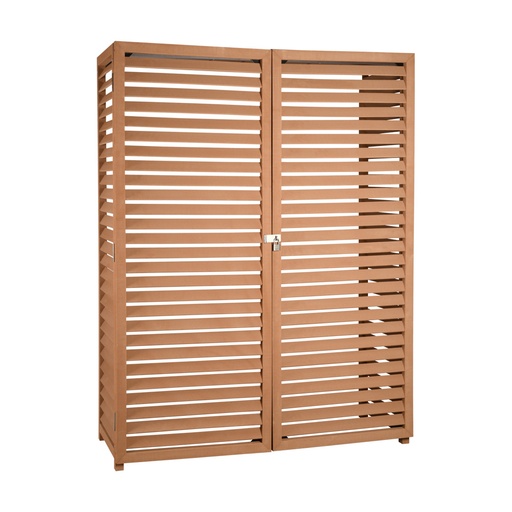 [CLI03209] Composiet bescherming voor buitenunit Maat XL teak