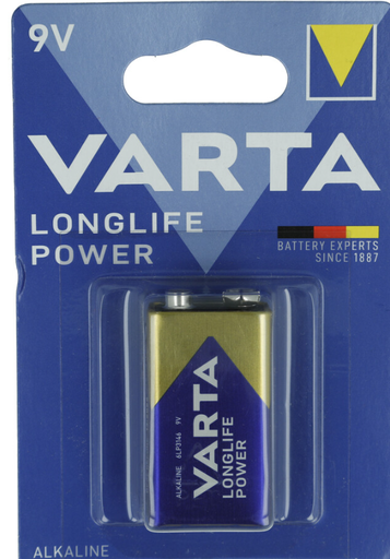 [VARTA Pile 9V] Longlife Power E-blok 9V batterij type 6LP3146