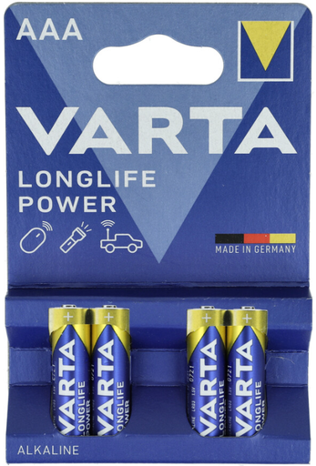 [VARTA Pile AAA] Longlife Power AAA Micro batterij type LR03