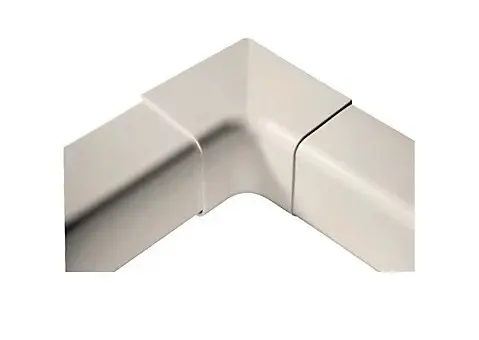 [CLI04353] Witte binnenhoek 90° - 140 mm