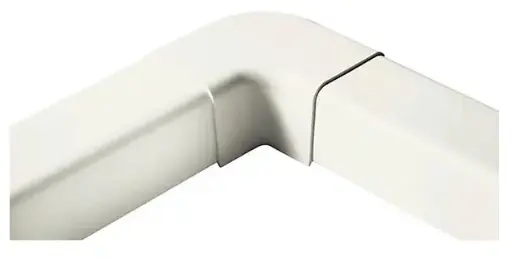 [CLI04354] Witte buitenhoek 90° - 140 mm