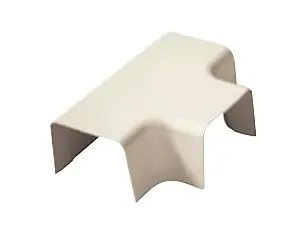 [CLI04358] Witte T-stuk 140 mm