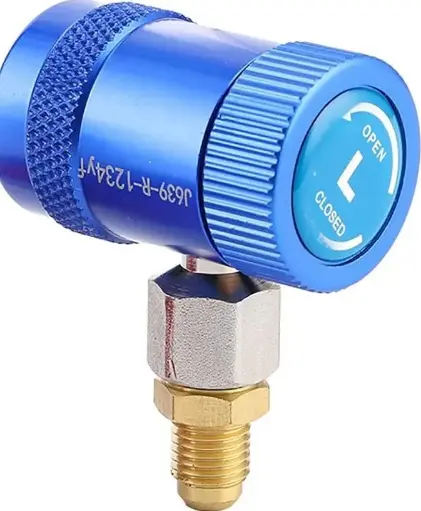 [COR50228] Raccord rapide automobile 90° BP - M et F - R1234yf
