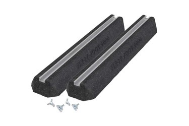 [ALX-1229-000 ] Paire de support en caoutchouc + 4 boulons de fixation 1000 x 135 x 100 mm