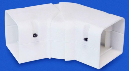 [ADP-1226-010]  VERSTELBARE PLATTE BOCHT 70 MM RAL9003