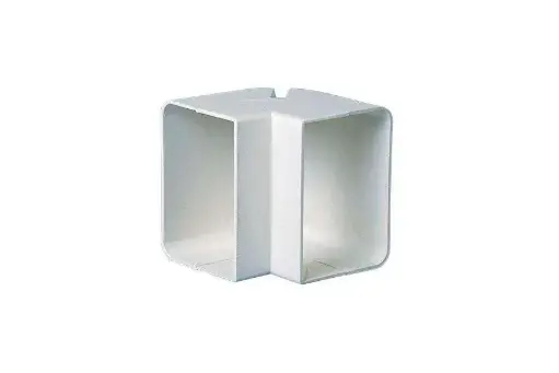 [ADP-1522-010] Blanc coude extérieur 90° - 105 mm