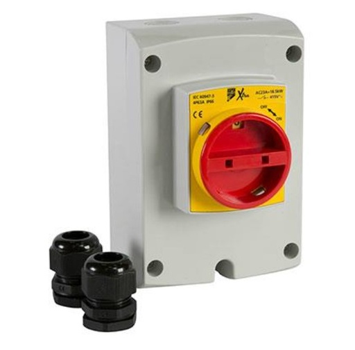 [ASP-2463-000] INTERRUPTEUR DE PROXIMITE POUR CLIM 4 PÔLES - 63A - 120X113X180 MM