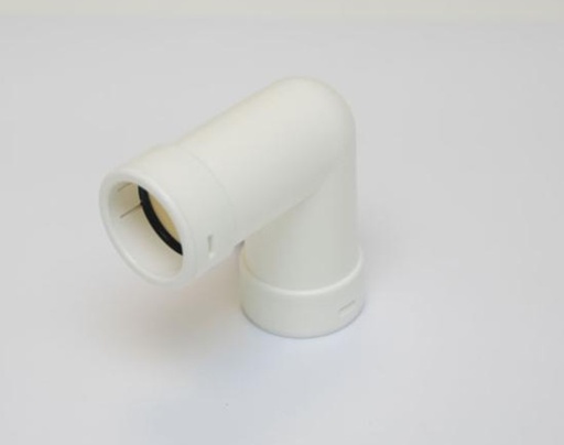[ALX-2153-010]  90° STEVIGE AFVOERLEIDINGSAANSLUITING - Ø 20 MM