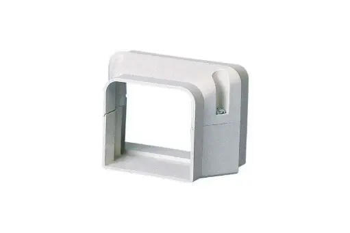 [ADP-1925-010] Witte verloopstuk 105 - 70 mm