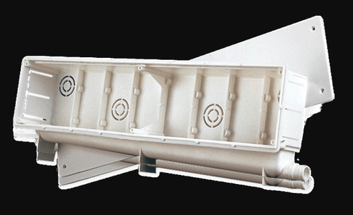 [EQDIPBH] Horizontale inbouwdoos 435 x 110 x 70