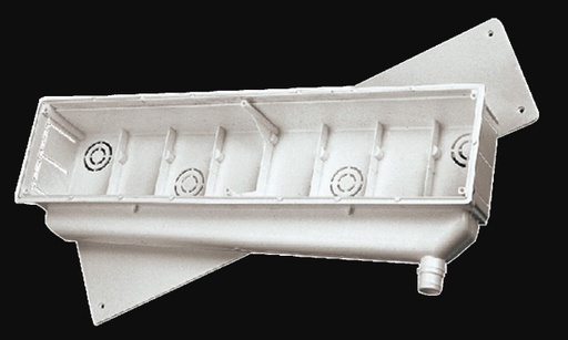 [EQDIPBV] Boitier d'encastrement Vertical 435 x 110 x 70