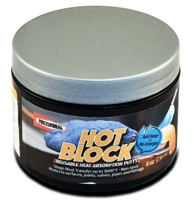 [CLI05212] HOTBLOC Pâte à absorption de chaleur 236 ml (malléable et réutilisable)