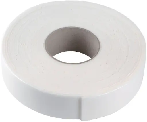 [BANDISOBLC10] Ruban adhésif isolé blanc 50 x 3 mm (rouleau 10 m)