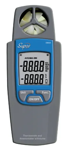 [COP14020] Thermomètre & anémomètre volume