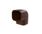 [SCD100021] Bruine Int/Ext 90° bocht voor T72-draagrails